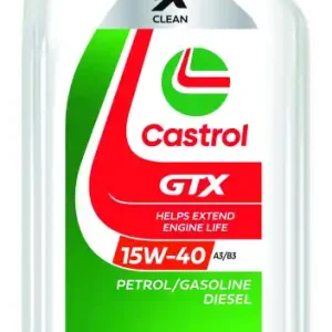 Castrol GTX 15W-40 A3\\/B3  1 Liter 15F627 Gratis Retour