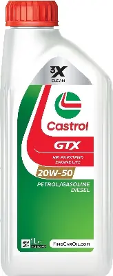 Castrol GTX 20W-50  1 Liter 15F644 Voordeelprijs