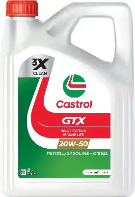 Koop Online Castrol GTX 20W-50  4 Liter 15F645