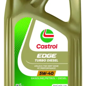 Castrol Edge Turbo Diesel 5W-40  4 Liter 15F819 Veilige Betaling