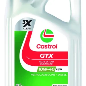 Shop Nu Castrol GTX 10W-40 A3\\/B4  4 Liter 15F8FD