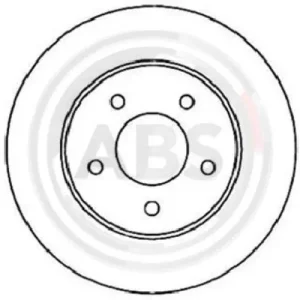 Remschijven ABS 16360 Professioneel