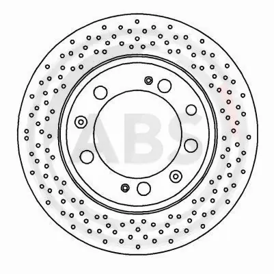 Remschijven ABS 16492 Gereduceerde Prijs