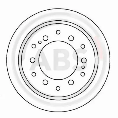 Remschijven ABS 16619 Tijdelijk Beschikbaar
