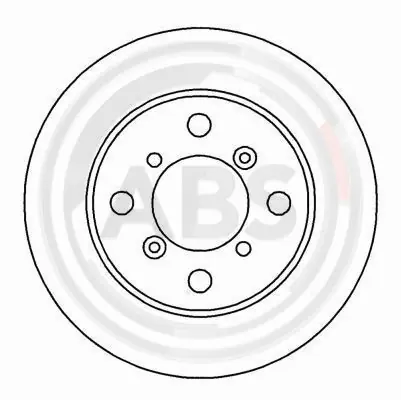 Korting Remschijven ABS 16625