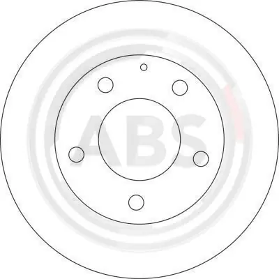 Finale Uitverkoop Remschijven ABS 16676