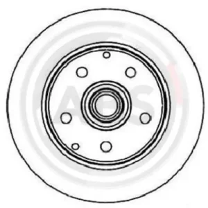 Remschijven ABS 16810 Seizoensaanbieding