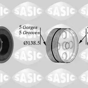 Krukaspoelie Sasic 9001804 Ambachtelijk