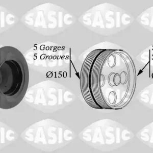 Krukaspoelie Sasic 9001812 Op = Op