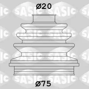 Premium Aandrijfashoes Sasic 9004600