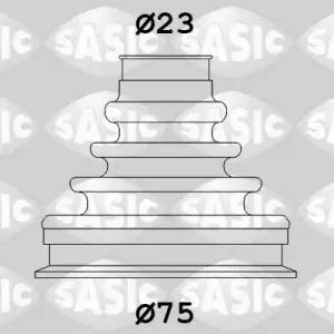 Aandrijfashoes Sasic 9004627 Geld-Terug-Garantie