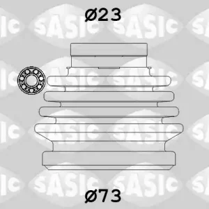 Exclusief Aandrijfashoes Sasic 9004631