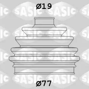 Aandrijfashoes Sasic 9004679 Authentiek