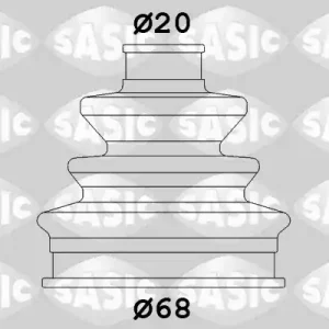 Aandrijfashoes Sasic 9004687 Superprijs
