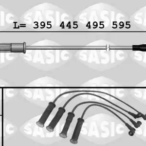 Bougiekabelset Sasic 9284004 Hete Deal