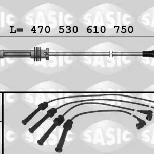 Bestel Nu Bougiekabelset Sasic 9284013