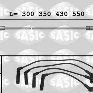 Meest Verkocht Bougiekabelset Sasic 9286007