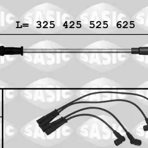 Bougiekabelset Sasic 9286017 Lage Kosten