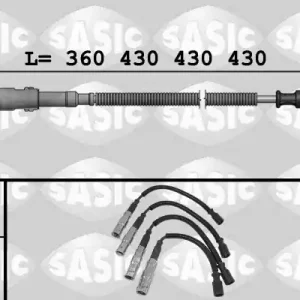 Bougiekabelset Sasic 9286033 Meest Verkocht