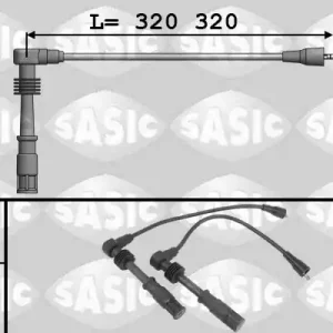 Bougiekabelset Sasic 9286060 Exclusieve Aanbieding