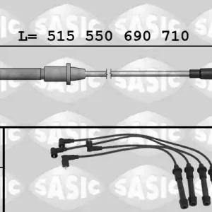 Rechtstreeks Van De Fabrikant Bougiekabelset Sasic 9286061