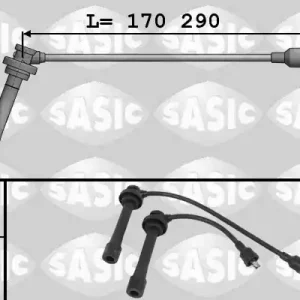 Bougiekabelset Sasic 9286062 Groothandel