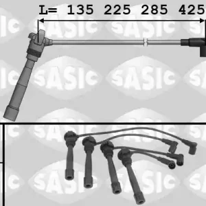 Hete Deal Bougiekabelset Sasic 9286064