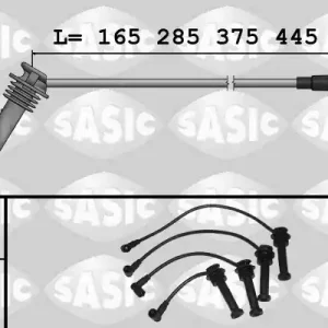 Budget Bougiekabelset Sasic 9286079