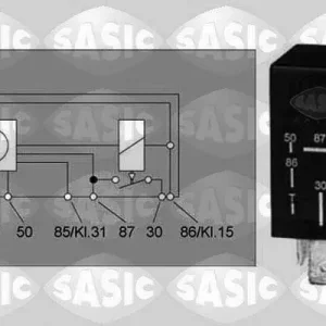 Tijdelijk Beschikbaar Relais Sasic 9316007