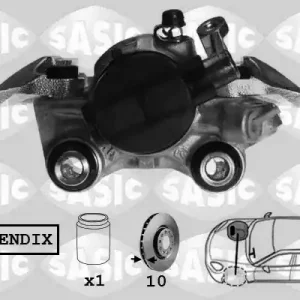 Authentiek Remzadel\\/remklauw Sasic SCA0011