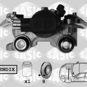 Tijdelijk Beschikbaar Remzadel\\/remklauw Sasic SCA0020