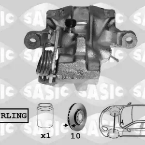 Gereduceerde Prijs Remzadel\\/remklauw Sasic SCA0043