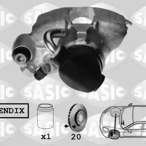 Aanbieding Remzadel\\/remklauw Sasic SCA0056