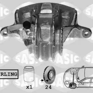Dagaanbieding Remzadel\\/remklauw Sasic SCA0074