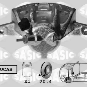 Laatste Versie Remzadel\\/remklauw Sasic SCA0088