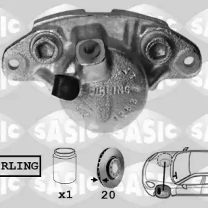 Beperkt Aanbod Remzadel\\/remklauw Sasic SCA4004