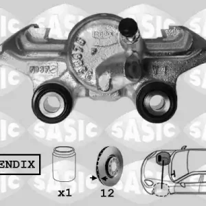 Nieuw Remzadel\\/remklauw Sasic SCA4033