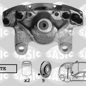 Rechtstreeks Van De Fabrikant Remzadel\\/remklauw Sasic SCA6012