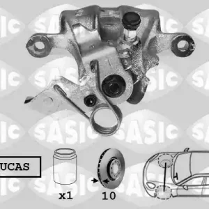 Remzadel\\/remklauw Sasic SCA6588 Beperkte Voorraad