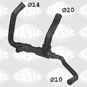 Radiateurslang Sasic SWH4335 Lage Kosten