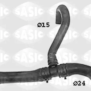 Exclusief Radiateurslang Sasic SWH6782