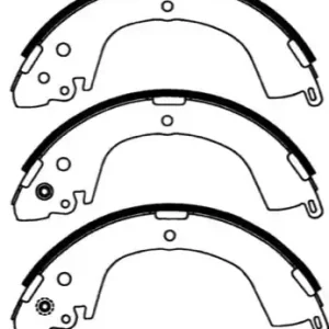 Direct Beschikbaar Remschoen set Herth+Buss Jakoparts J3505034
