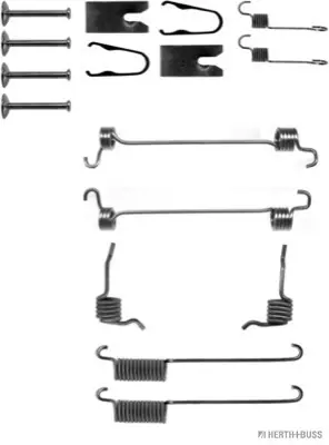 Modern Rem montageset Herth+Buss Jakoparts J3563008