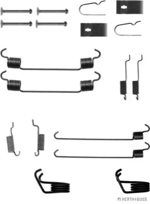 Rem montageset Herth+Buss Jakoparts J3563011 Luxe
