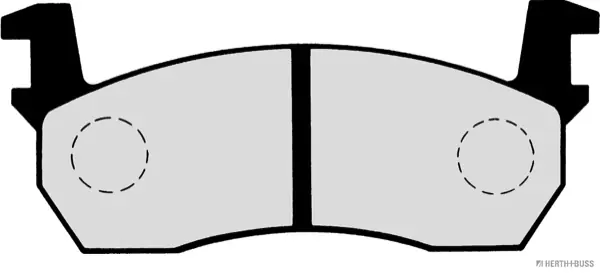 Snelle Levering Remblokset Herth+Buss Jakoparts J3601003