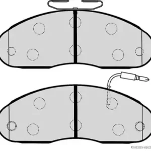 Plaats Bestelling Remblokset Herth+Buss Jakoparts J3601015