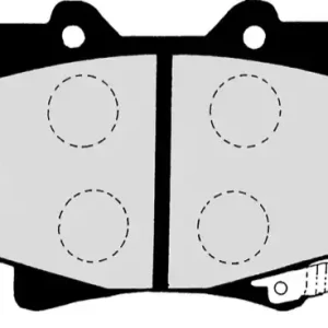 Remblokset Herth+Buss Jakoparts J3602055 Nieuw