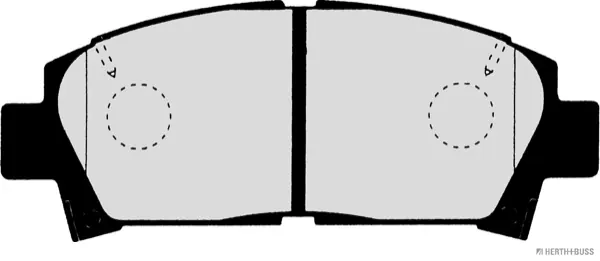 Remblokset Herth+Buss Jakoparts J3602063 Finale Uitverkoop