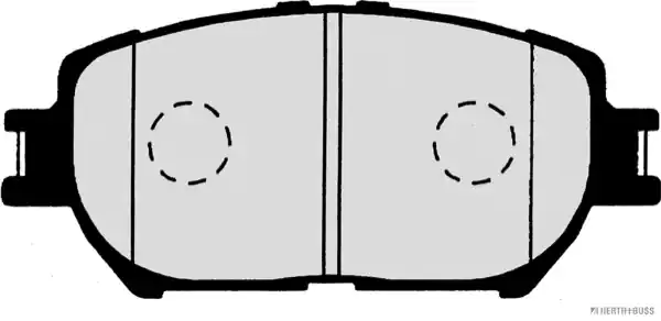 Remblokset Herth+Buss Jakoparts J3602099 Seizoensaanbieding