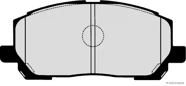 Remblokset Herth+Buss Jakoparts J3602116 Express Levering